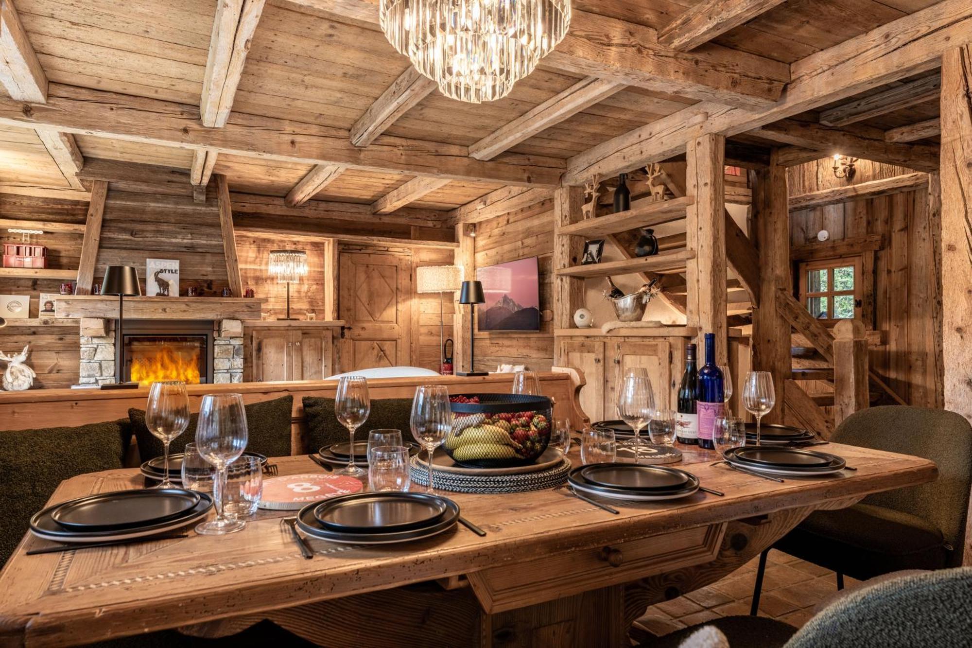 Chalet Mont D'Arbois Ski Et Golf Megève Eksteriør bilde