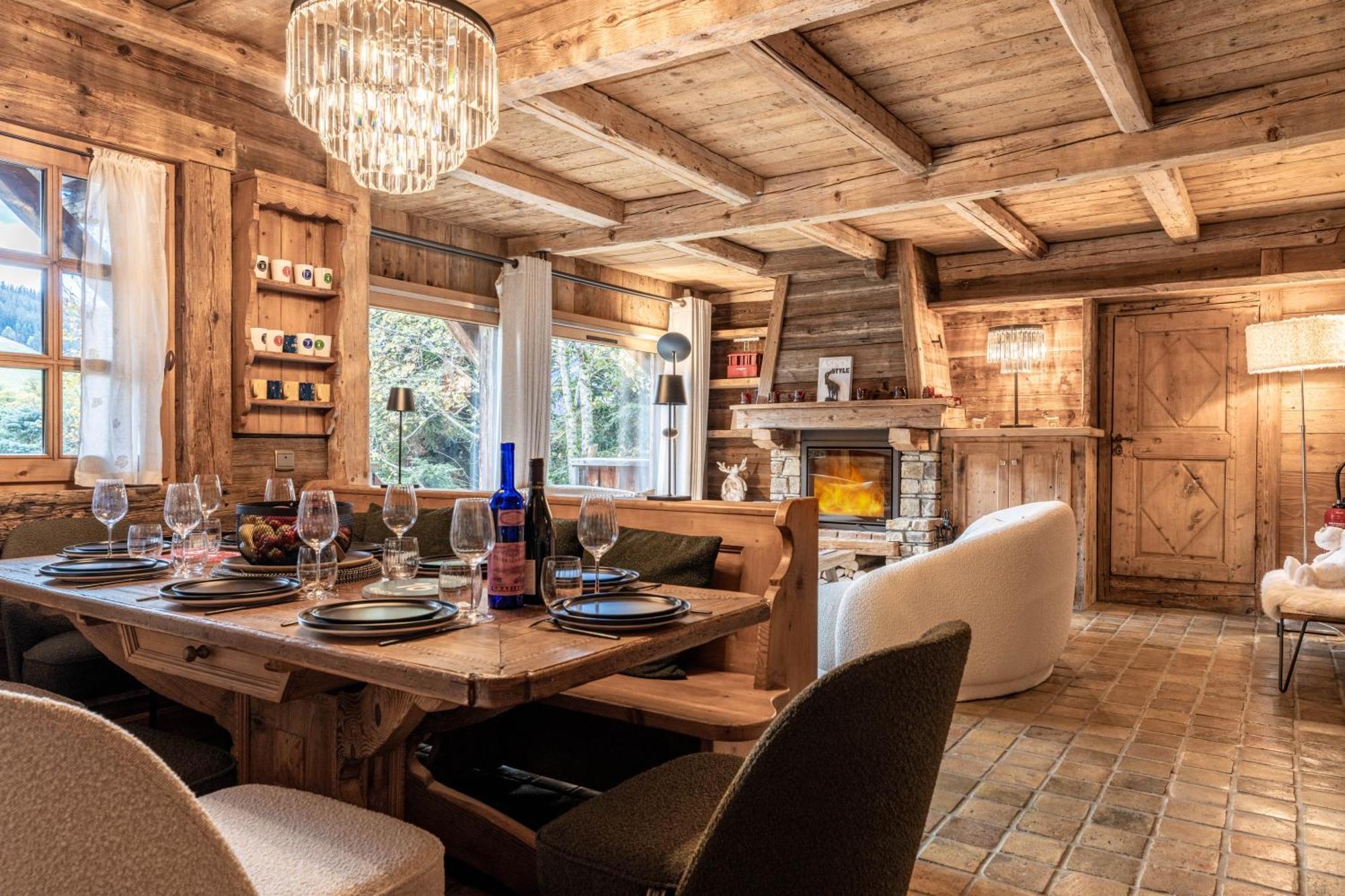 Chalet Mont D'Arbois Ski Et Golf Megève Eksteriør bilde